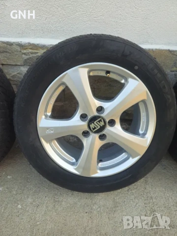 Джанти Oz 16 цола , 5х112 , 7j , et48 , 205/55/16 Vw , Mercedes , Audi, снимка 4 - Гуми и джанти - 54576228