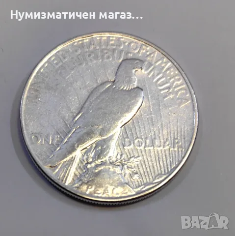 1 Сребърен долар 1935 година , снимка 2 - Нумизматика и бонистика - 55559582