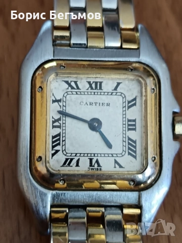 Картие/Cartier- Swiss-made 53472, Quartz,, снимка 7 - Дамски - 48102877