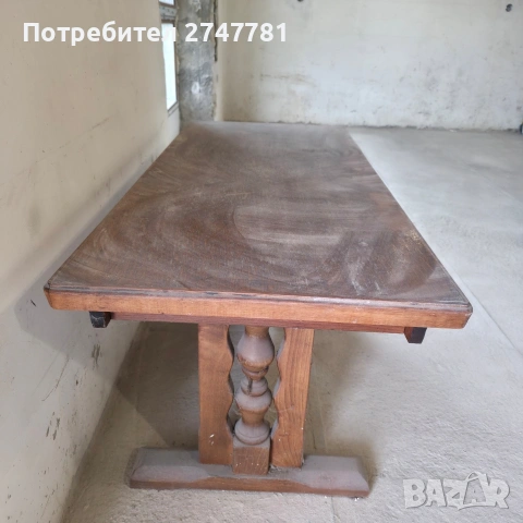 холна маса масив, снимка 2 - Маси - 47345141