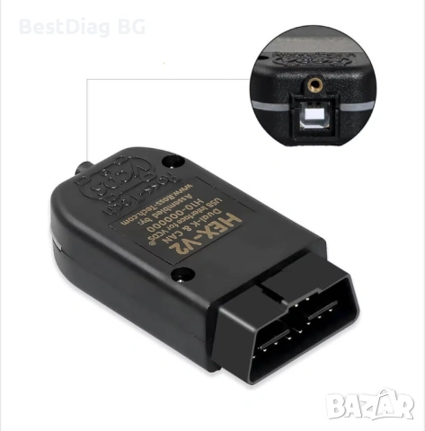 VCDS HEX V2 (VAG-COM), снимка 4 - Аксесоари и консумативи - 54776552
