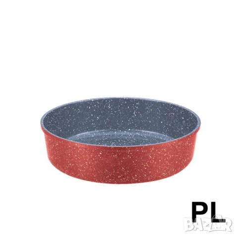 Тава Oliver Voltz OV54322B – Кръгла алуминиева тава с мраморно покритие (28/7, 30/7, 32/7 см), снимка 5 - Прибори за хранене, готвене и сервиране - 54206589