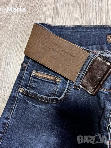 Armani Jeans оригинални дамски дънки с еластична талия – размер S, снимка 3 - Дънки - 54529473