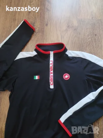 CASTELLI SPINTA - страхотно вело джърси XL , снимка 3 - Спортни дрехи, екипи - 55321696