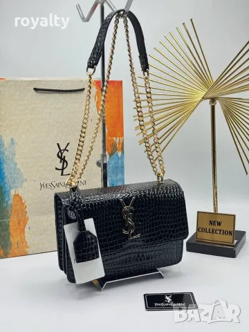 Yves Saint Laurent Нова Дамска Кожена Чанта Различни Цветове YSL, снимка 9 - Чанти - 55338738