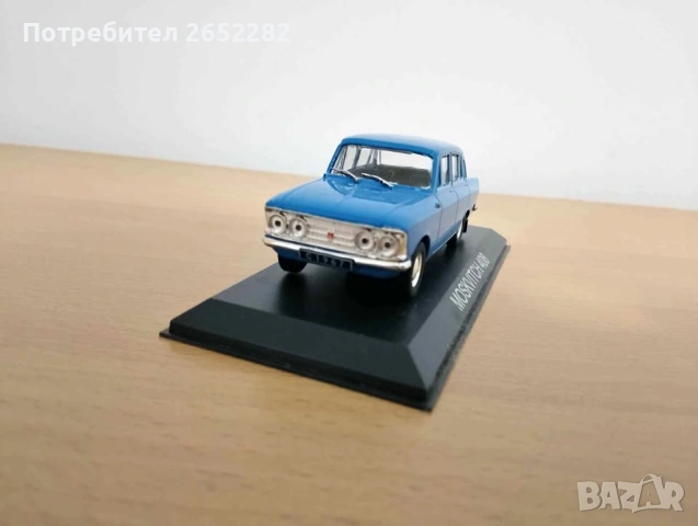 макет москвич 408, снимка 3 - Антикварни и старинни предмети - 55076773