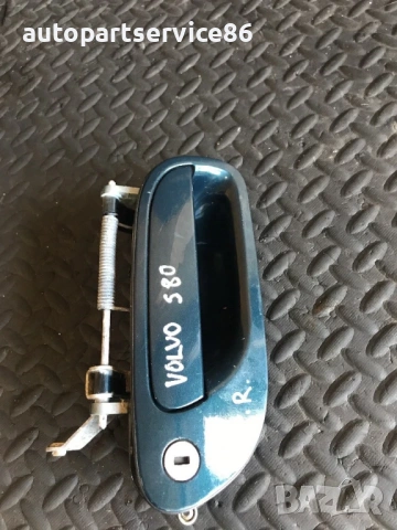 Предна дясна външна дръжка на врата СИНЯ за Volvo S80 2.5 TDI (2001-2005) , снимка 3 - Части - 54146073