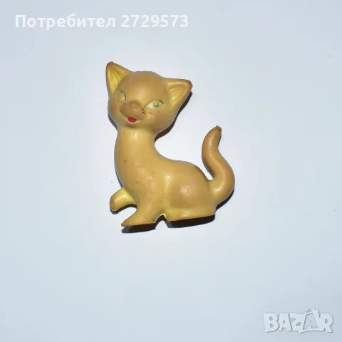 Стара гумена играчка - Котка, Котенце