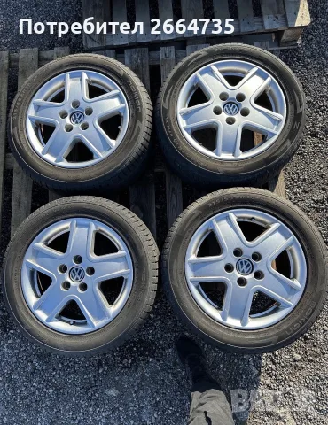 Лети джанти Volkswagen 5х112 с гуми 215/55/16