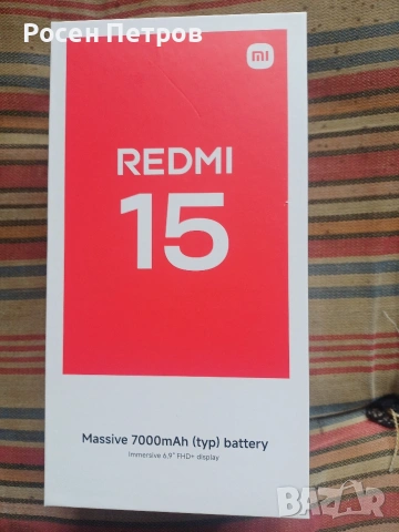 samsung galaxy a 16 i Redmi 15, снимка 9 - Samsung - 54502330