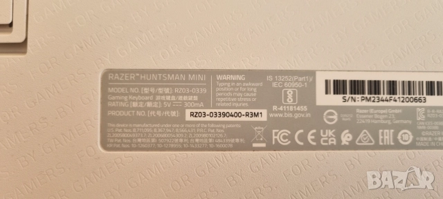 Razer Huntsman Mini, снимка 2 - Клавиатури и мишки - 55079424