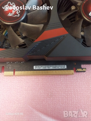 Видео картa ASUS CERBERUS GeForce GTX 1050 Ti, снимка 4 - Видеокарти - 54482708