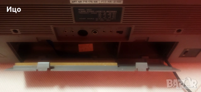 Contec.радиокасетофон., снимка 12 - Радиокасетофони, транзистори - 54074183