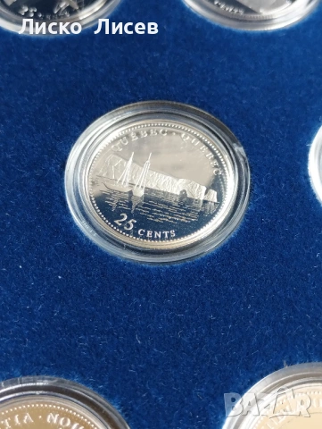 Канада 1992г. 125 години Конфедерация сребро, снимка 18 - Нумизматика и бонистика - 53960236