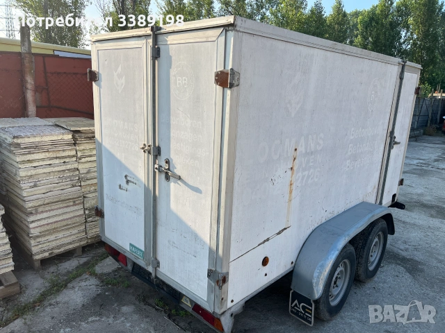 Ремарке две оси 2 тона, снимка 2 - Ремаркета - 55262190