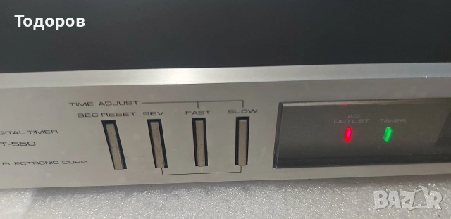 Pioneer DT-550 Audio Digital Timer , снимка 3 - Декове - 54807725