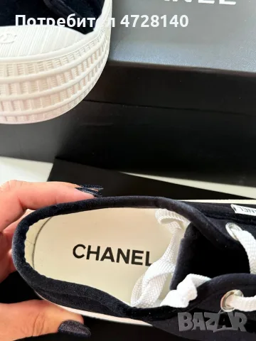 Дамски маратонки Chanel размер 38, снимка 3 - Маратонки - 55604834