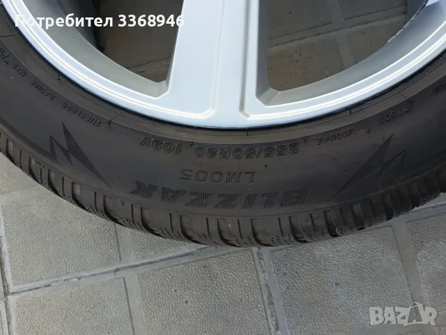 ОРИГИНАЛНИ ДЖАНТИ AUDI 20" 5X112 с гуми 255/50/20 Ауди Q5 SQ5 Q7 Q8 Etron, снимка 10 - Гуми и джанти - 55365050