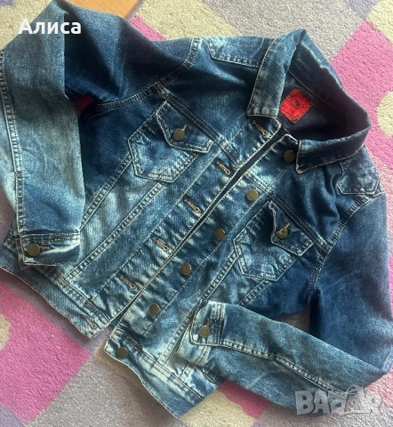 Дънково дамско яке размер М