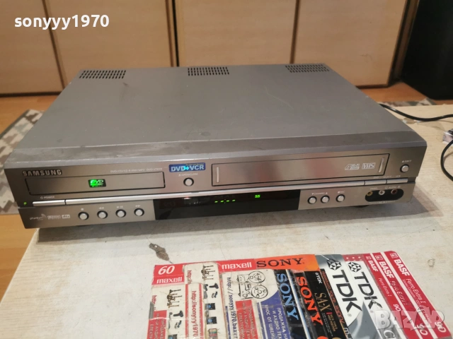 SAMSUNG DVD-V7070 DVD/VHS DUAL DECK 2006262013L1, снимка 9 - Плейъри, домашно кино, прожектори - 54982256