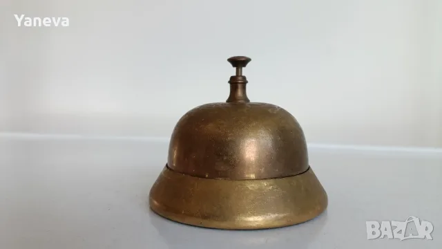 Vintage, месингов настолен звънец 
