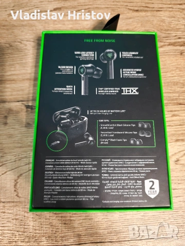 Razer Hammerhead TWS Pro, снимка 6 - Bluetooth слушалки - 55151424