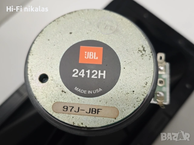 високо честотен професионален високоговорител драйвър JBL 2412H, снимка 2 - Тонколони - 54969516