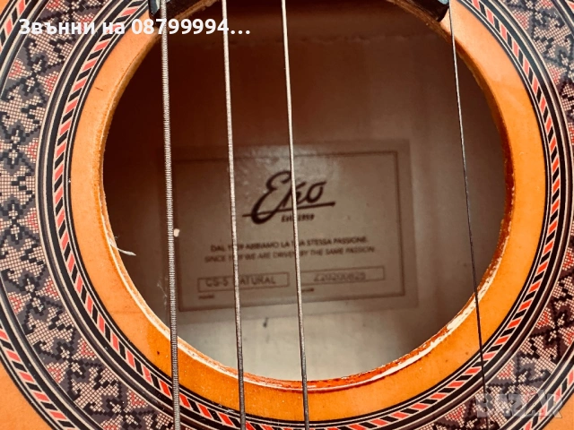  Акустична китара Eko 1959година, снимка 3 - Китари - 52868266