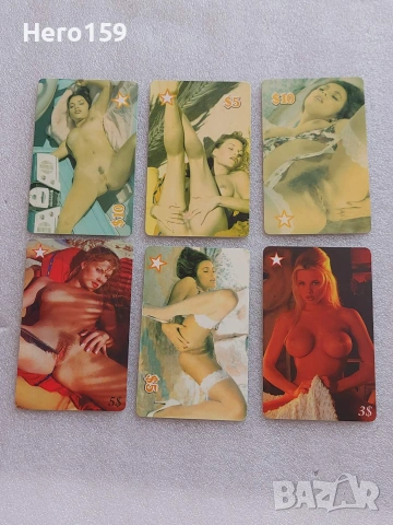 Много редки еротични телефонни карти от 90 години/erotic phone cards/, снимка 6 - Други - 55089304
