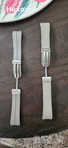 Оригинални каишки за смарт часовник Samsung Galaxy Watch 5 Pro / Watch 6, снимка 3 - Мъжки - 54091980