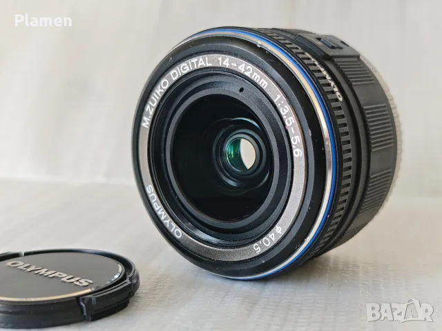 Olympus M. Zuiko Digital 14-42mm 1:3.5-5.6 ED M4/3, снимка 2 - Обективи и филтри - 55673570