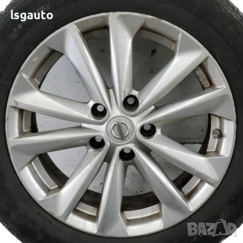 Алуминиеви джанти 5x114.3 с гуми R17 Nissan Qashqai II 2013-2021 ID: 160365, снимка 4 - Гуми и джанти - 54606586