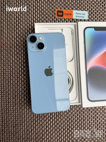 256gb❗️iPhone 14 ❗️Лизинг от 8€/мес ❗️ Blue - син, снимка 3 - Apple iPhone - 55119522