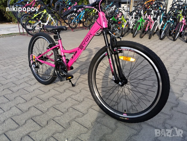X Велосипед 24" PRINCESS розов, снимка 4 - Велосипеди - 54398248