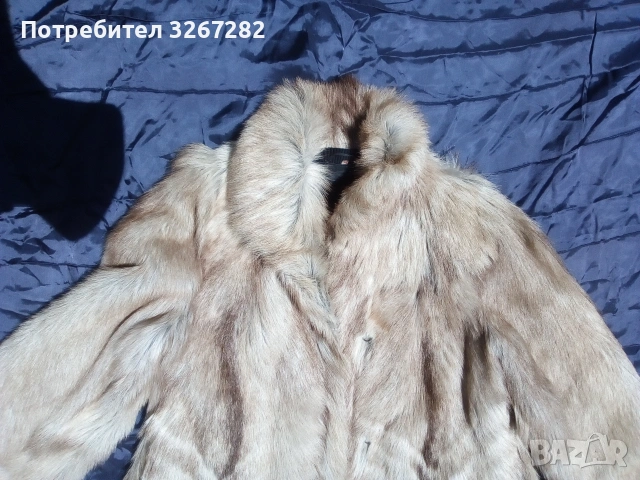 Палто,Дамско,Немско,Кожа,Естествен Косъм, снимка 10 - Палта, манта - 55193613