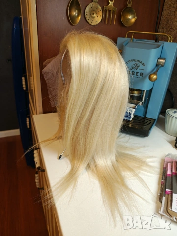 Перука естествена коса Нова плюс подаръци