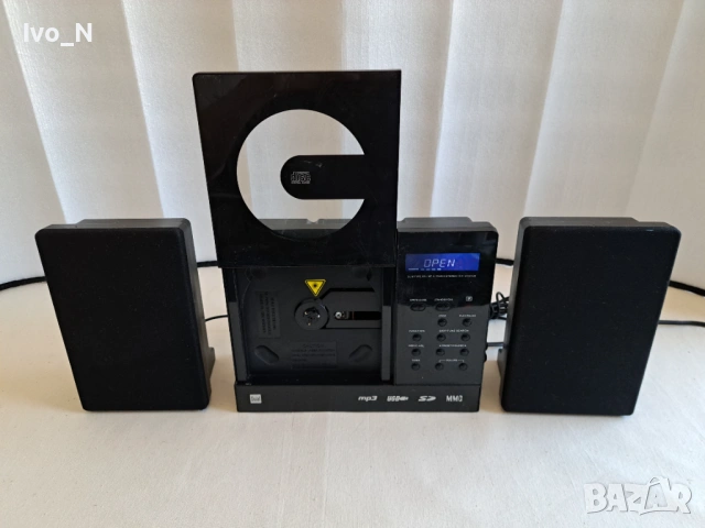 Микро аудиосистема Dual / FM радио/ CD/ MP3/ USB/ AUX., снимка 2 - Аудиосистеми - 54722757