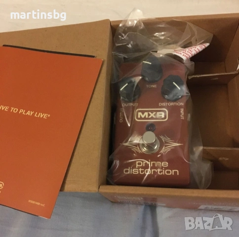 Дисторшън за китара Dunlop MXR M69 Prime Distortion, снимка 7 - Други - 54728921