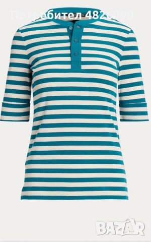 Дамска тениска Ralph Lauren Henley – Идеално състояние