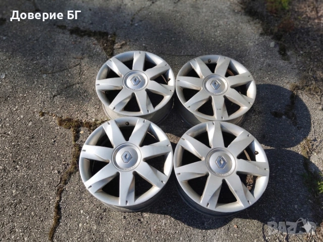 ​Оригинални алуминиеви джанти Renault 17" – Модел STEPPE (4x100)
