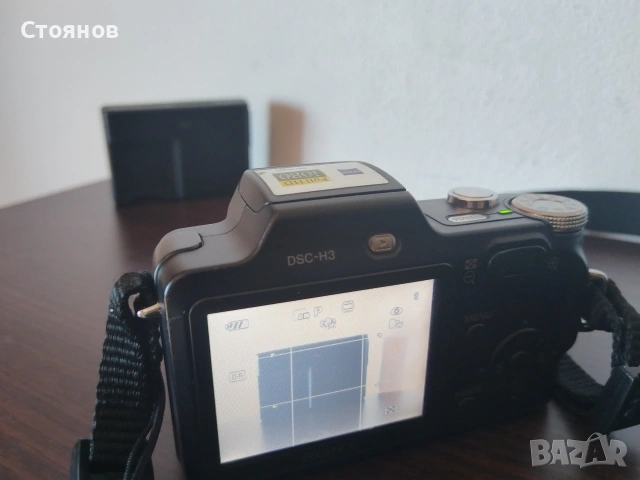 SONY Cyber-Shot DSC-H3 8.1 MP 10x Optical Zoom Japan , снимка 7 - Фотоапарати - 54979402