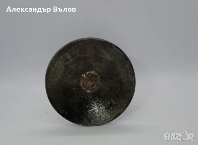 Стар Декоративен Метален Свещник Ръчноправен, снимка 15 - Други ценни предмети - 55309031