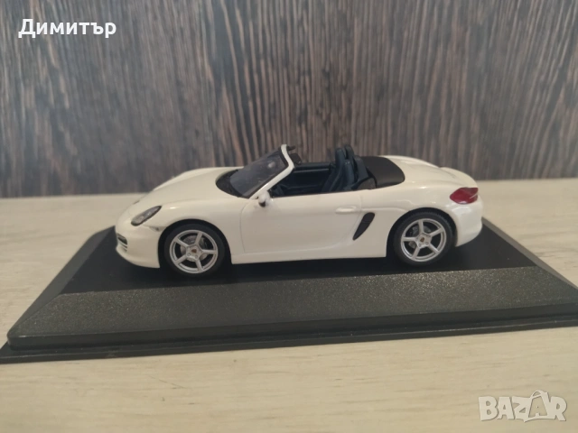 Колекционерски модел Porsche Boxster 1/43 MINICHAMPS !, снимка 4 - Колекции - 54584172
