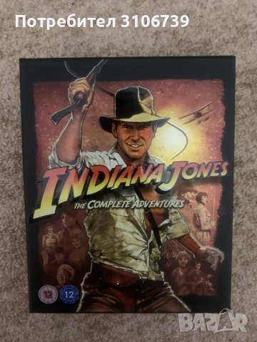 Indiana Jones The Complete Adventures 1-4/ супер луксозно и колекционерско издание