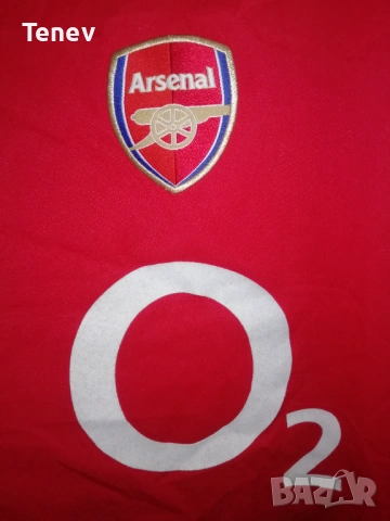 Arsenal Nike 2004/2005 Total 90 T90 оригинална тениска фланелка Арсенал екип ретро vintage , снимка 4 - Тениски - 41787820
