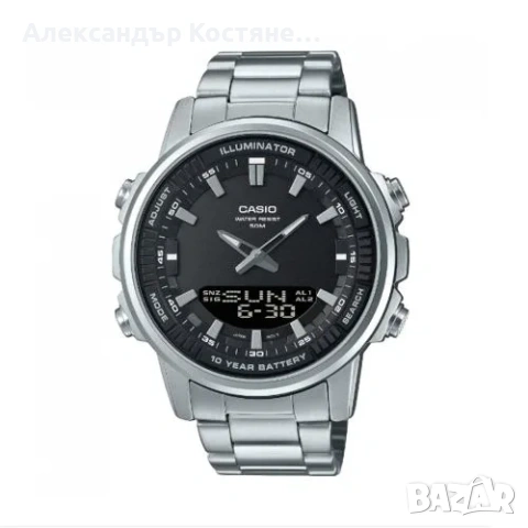 Нов часовник Casio AMW-880D-1AVDF - гаранция, снимка 2 - Мъжки - 55213728