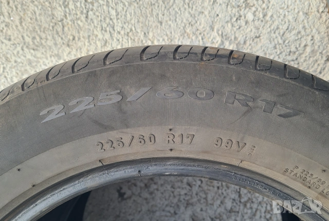 2 бр. Летни Гуми Pirelli 225/60 R17, снимка 3 - Гуми и джанти - 54672160