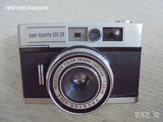 № 8632 Стар фотоапарат Dacora Super Dignette 500 SR    , снимка 6 - Други ценни предмети - 54724289