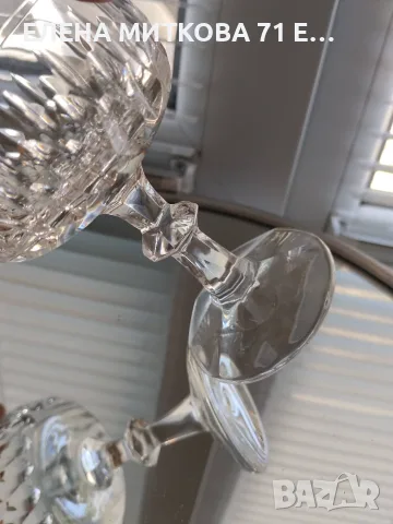 *Schott-swiesel Crystal* комплект от 5 бр. чаши за аперитив, снимка 9 - Чаши - 55317461