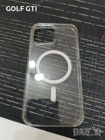 Предпазен калъф Apple Clear Case with MagSafe за iPhone 15 Pro, Прозрачен